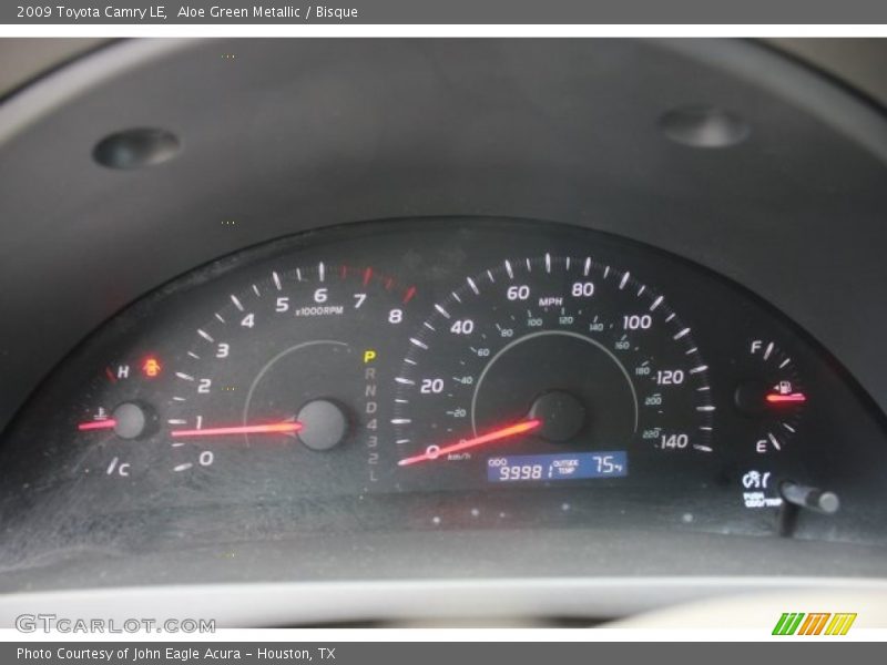 Aloe Green Metallic / Bisque 2009 Toyota Camry LE