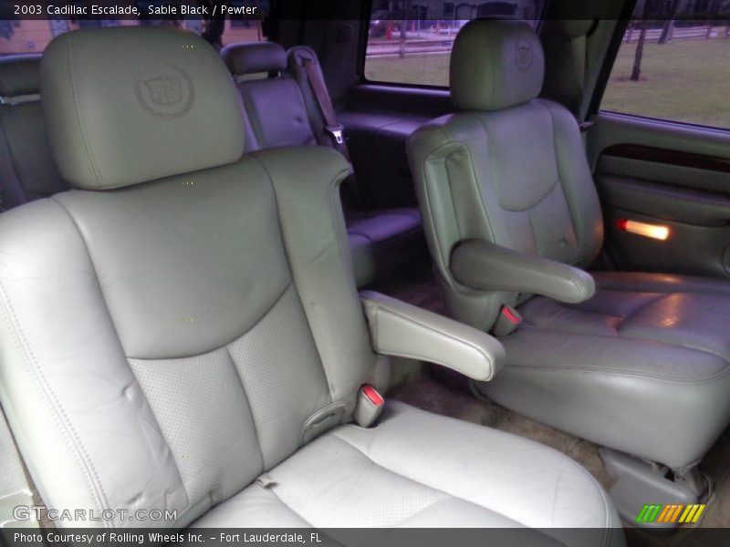 Sable Black / Pewter 2003 Cadillac Escalade