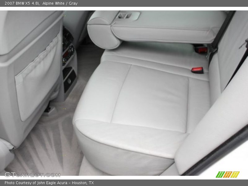 Alpine White / Gray 2007 BMW X5 4.8i