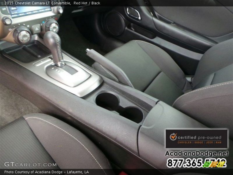 Red Hot / Black 2015 Chevrolet Camaro LT Convertible