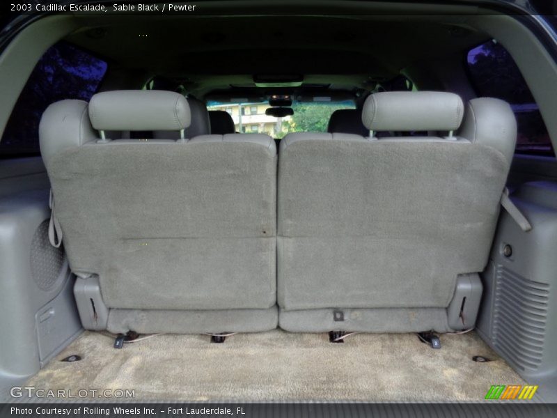 Sable Black / Pewter 2003 Cadillac Escalade