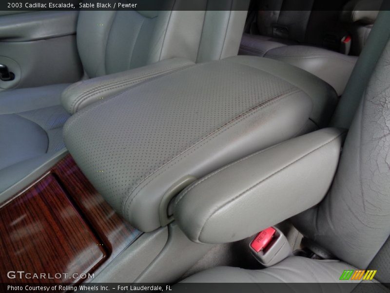 Sable Black / Pewter 2003 Cadillac Escalade
