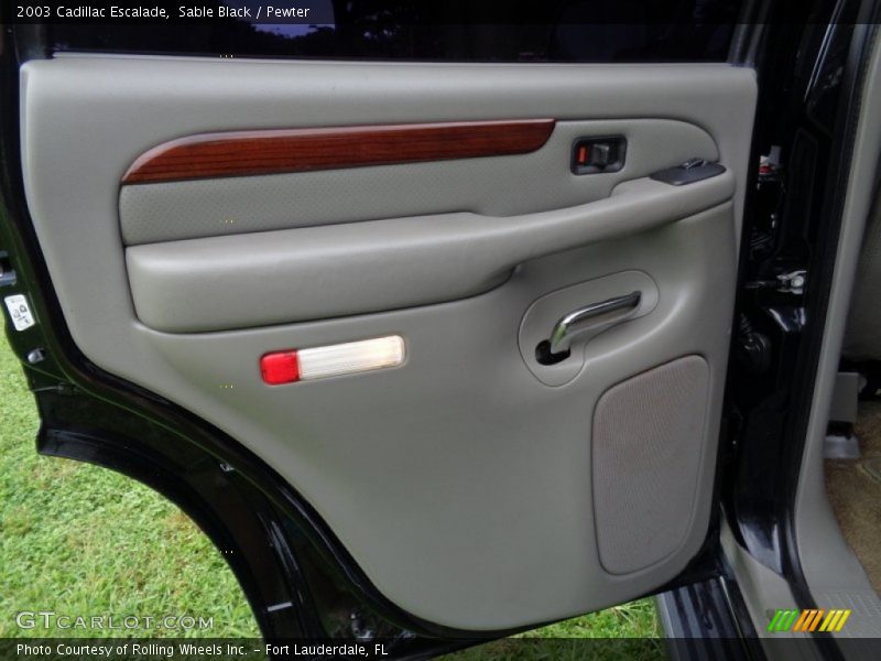 Door Panel of 2003 Escalade 