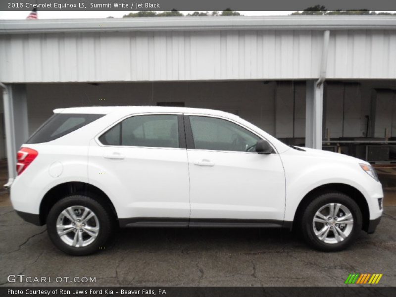 Summit White / Jet Black 2016 Chevrolet Equinox LS