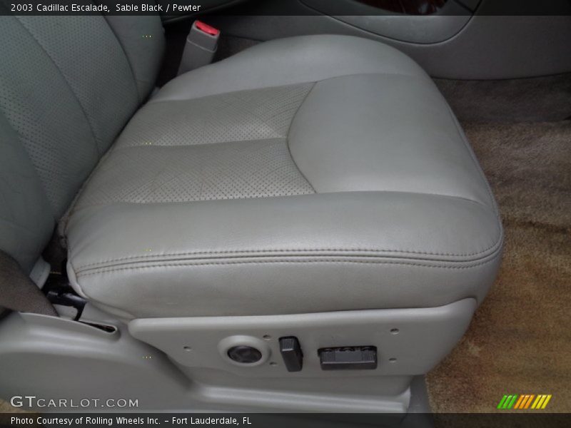 Sable Black / Pewter 2003 Cadillac Escalade