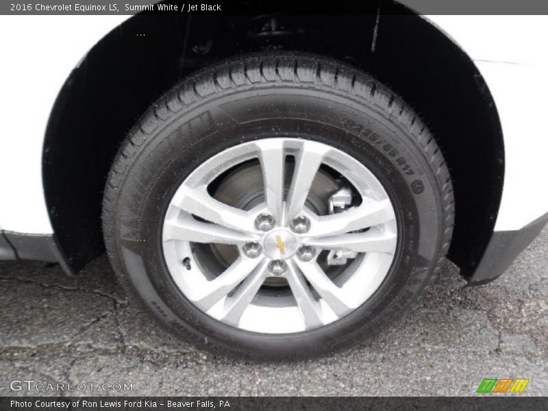 Summit White / Jet Black 2016 Chevrolet Equinox LS