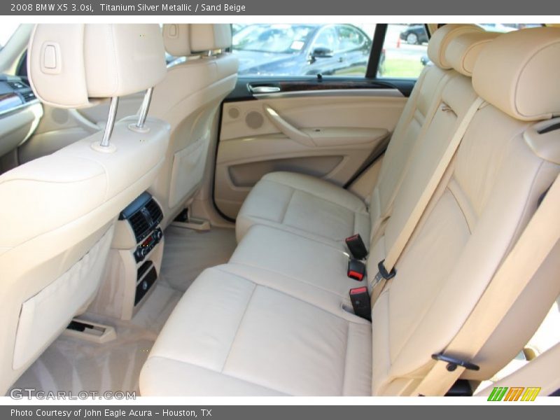 Titanium Silver Metallic / Sand Beige 2008 BMW X5 3.0si