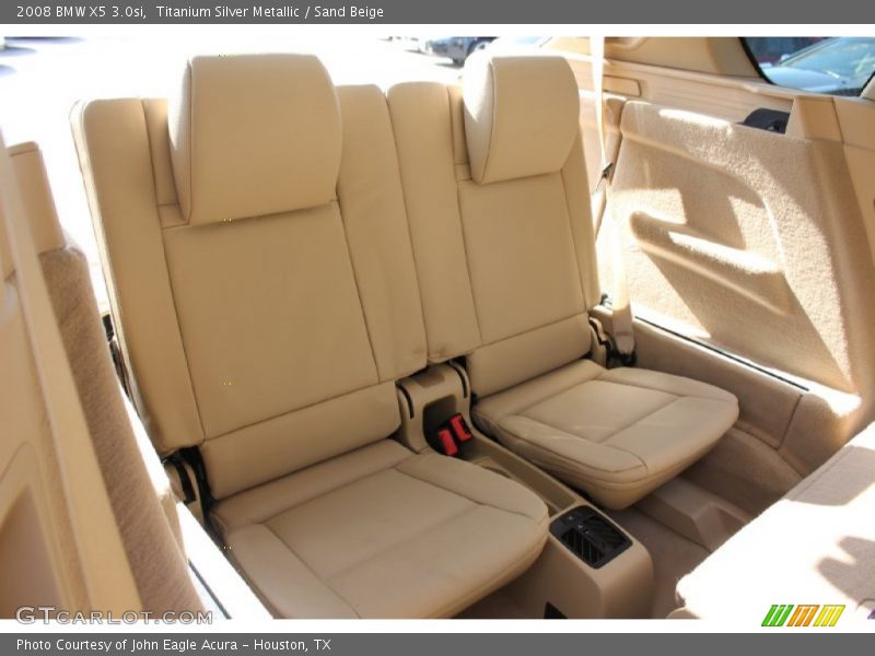 Titanium Silver Metallic / Sand Beige 2008 BMW X5 3.0si