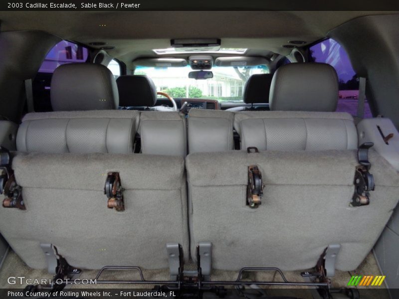 Sable Black / Pewter 2003 Cadillac Escalade