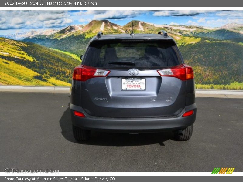 Magnetic Gray Metallic / Ash 2015 Toyota RAV4 LE