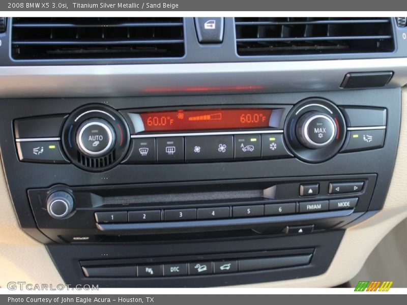 Titanium Silver Metallic / Sand Beige 2008 BMW X5 3.0si