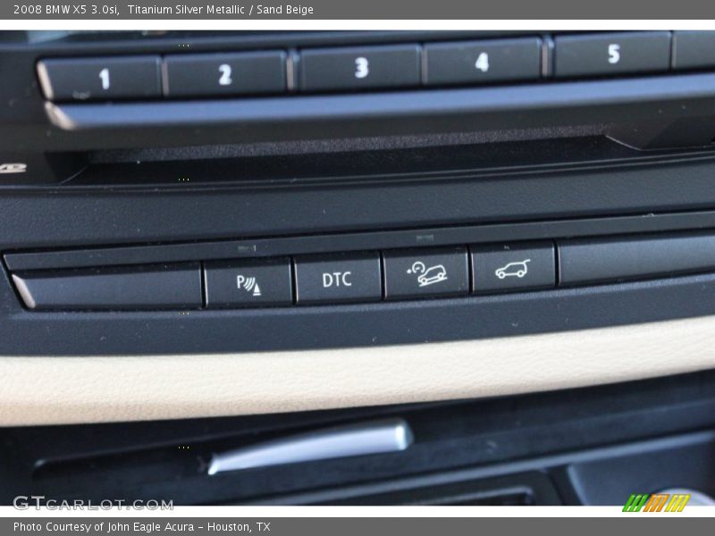 Titanium Silver Metallic / Sand Beige 2008 BMW X5 3.0si