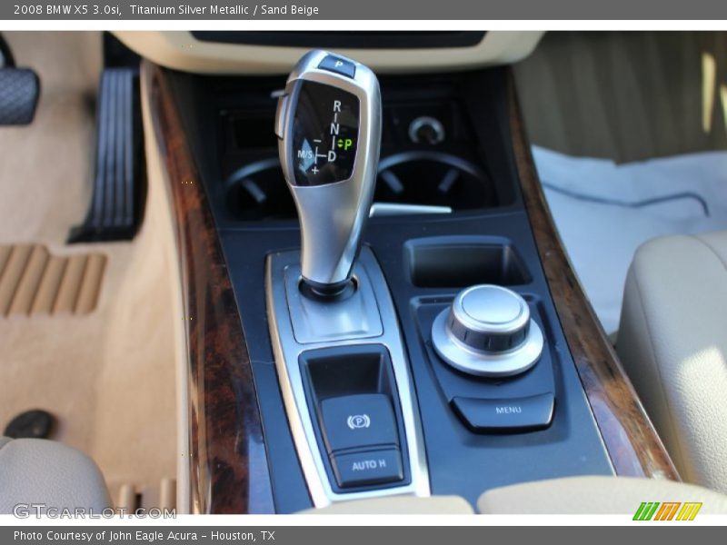 Titanium Silver Metallic / Sand Beige 2008 BMW X5 3.0si