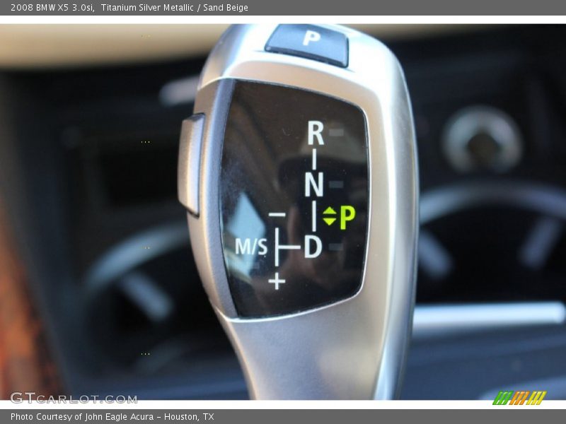 Titanium Silver Metallic / Sand Beige 2008 BMW X5 3.0si