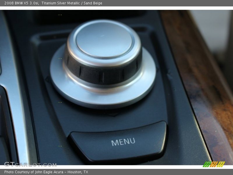 Titanium Silver Metallic / Sand Beige 2008 BMW X5 3.0si