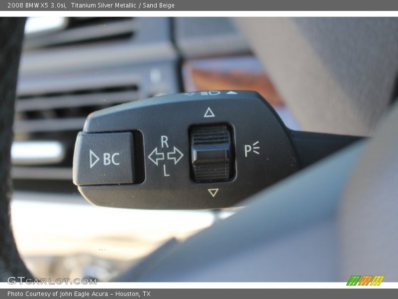 Titanium Silver Metallic / Sand Beige 2008 BMW X5 3.0si