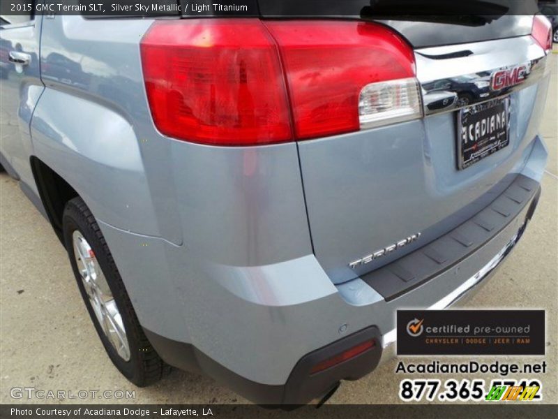 Silver Sky Metallic / Light Titanium 2015 GMC Terrain SLT