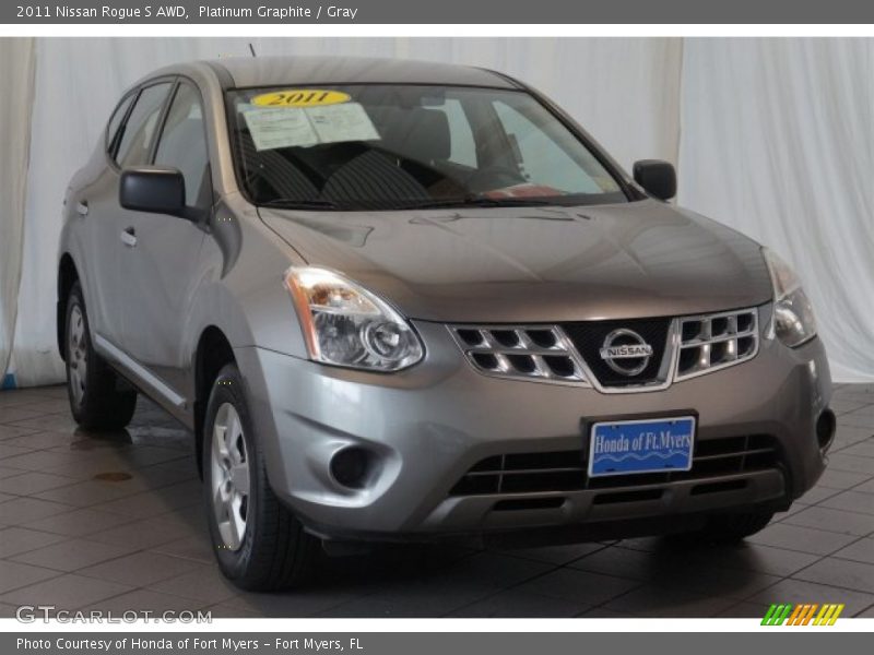 Platinum Graphite / Gray 2011 Nissan Rogue S AWD