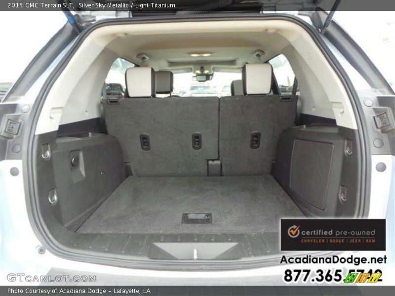 Silver Sky Metallic / Light Titanium 2015 GMC Terrain SLT