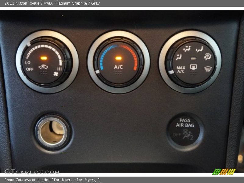 Platinum Graphite / Gray 2011 Nissan Rogue S AWD