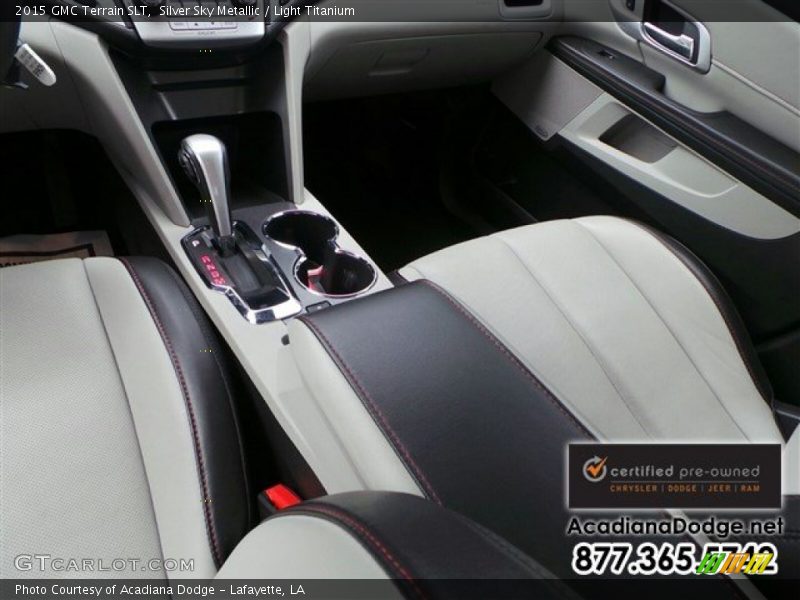 Silver Sky Metallic / Light Titanium 2015 GMC Terrain SLT