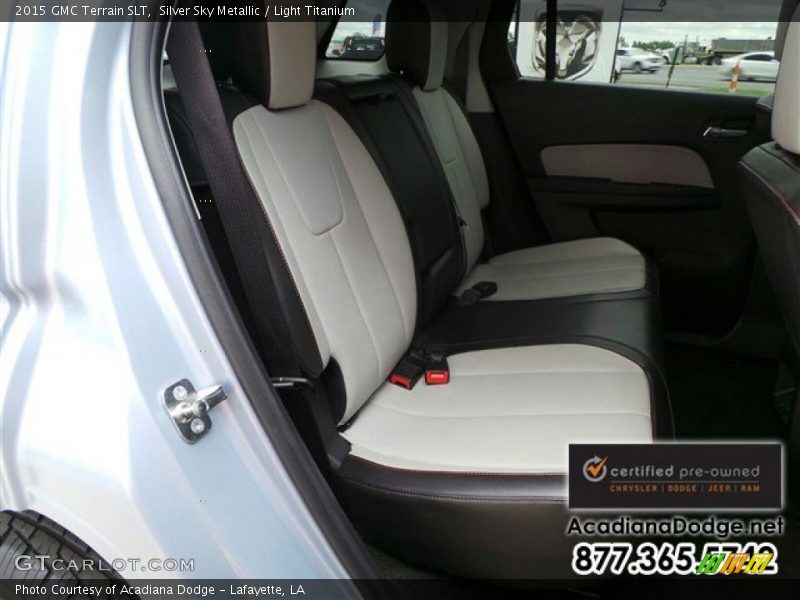 Silver Sky Metallic / Light Titanium 2015 GMC Terrain SLT