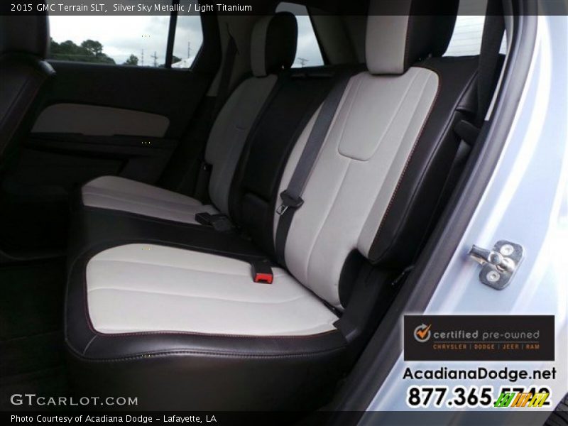 Silver Sky Metallic / Light Titanium 2015 GMC Terrain SLT