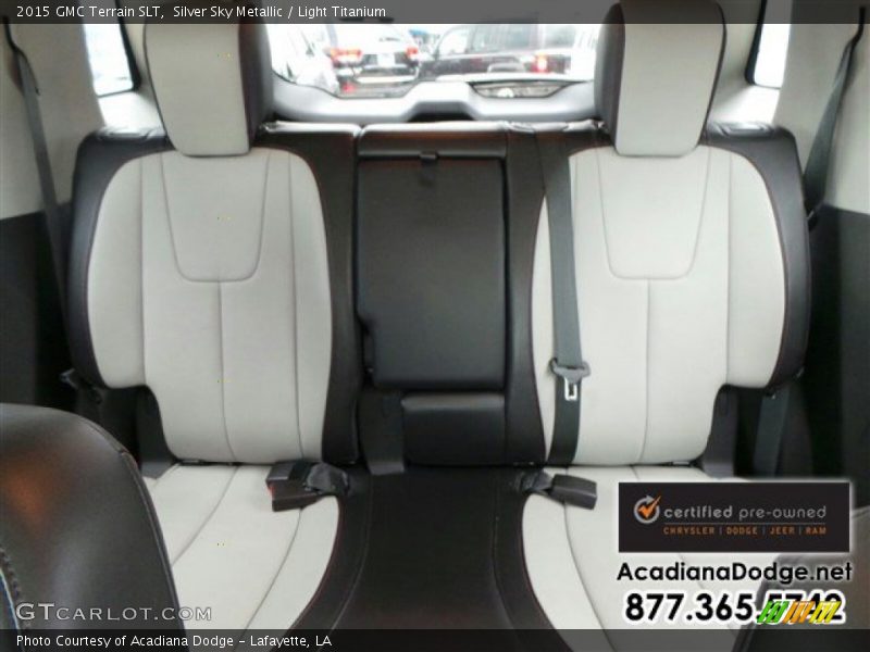 Silver Sky Metallic / Light Titanium 2015 GMC Terrain SLT