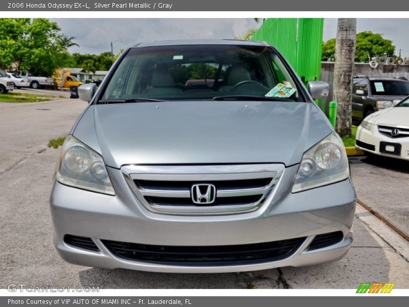 Silver Pearl Metallic / Gray 2006 Honda Odyssey EX-L