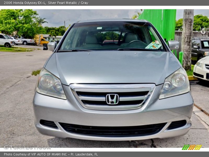 Silver Pearl Metallic / Gray 2006 Honda Odyssey EX-L