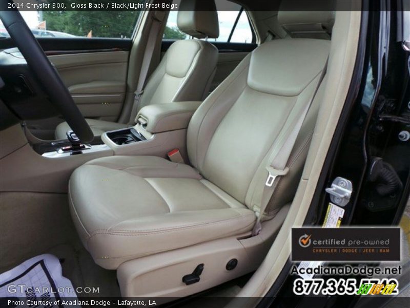 Gloss Black / Black/Light Frost Beige 2014 Chrysler 300