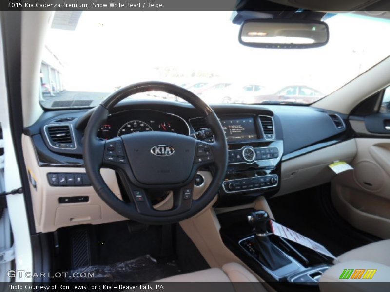Beige Interior - 2015 Cadenza Premium 