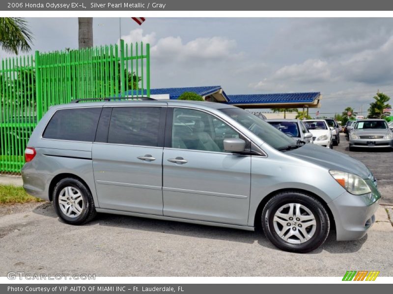 Silver Pearl Metallic / Gray 2006 Honda Odyssey EX-L