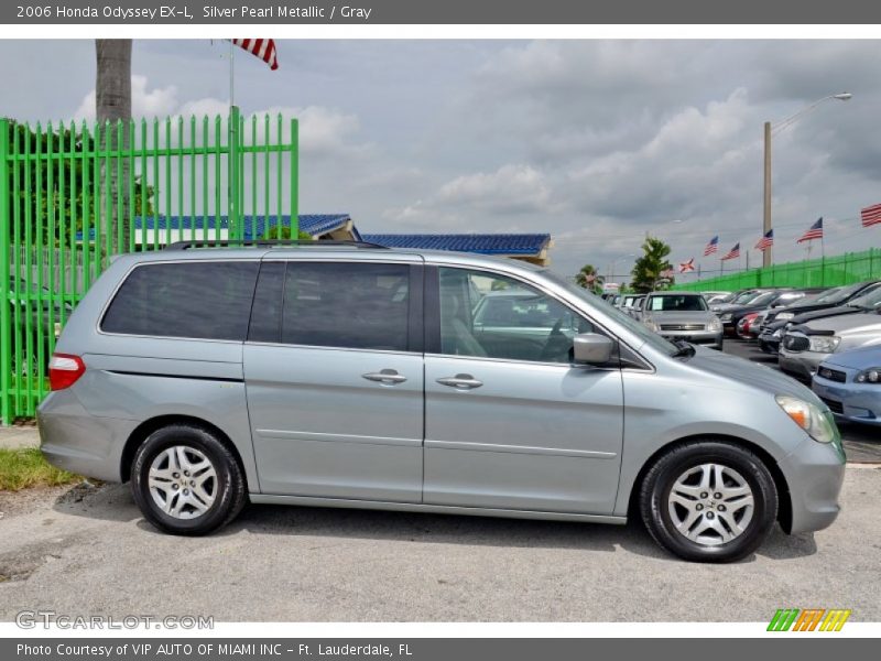 Silver Pearl Metallic / Gray 2006 Honda Odyssey EX-L
