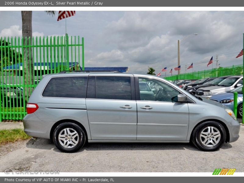 Silver Pearl Metallic / Gray 2006 Honda Odyssey EX-L