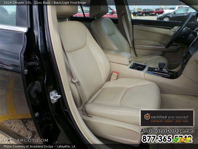 Gloss Black / Black/Light Frost Beige 2014 Chrysler 300