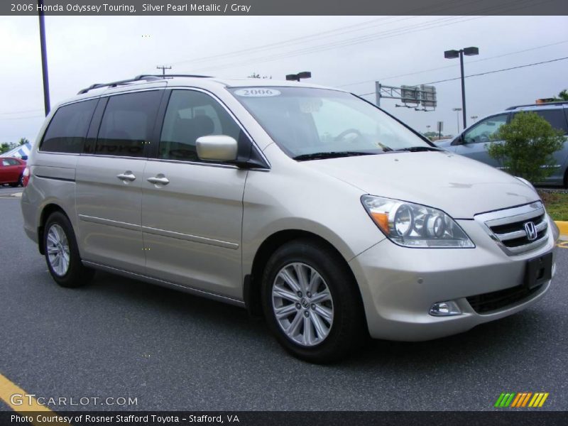 Silver Pearl Metallic / Gray 2006 Honda Odyssey Touring