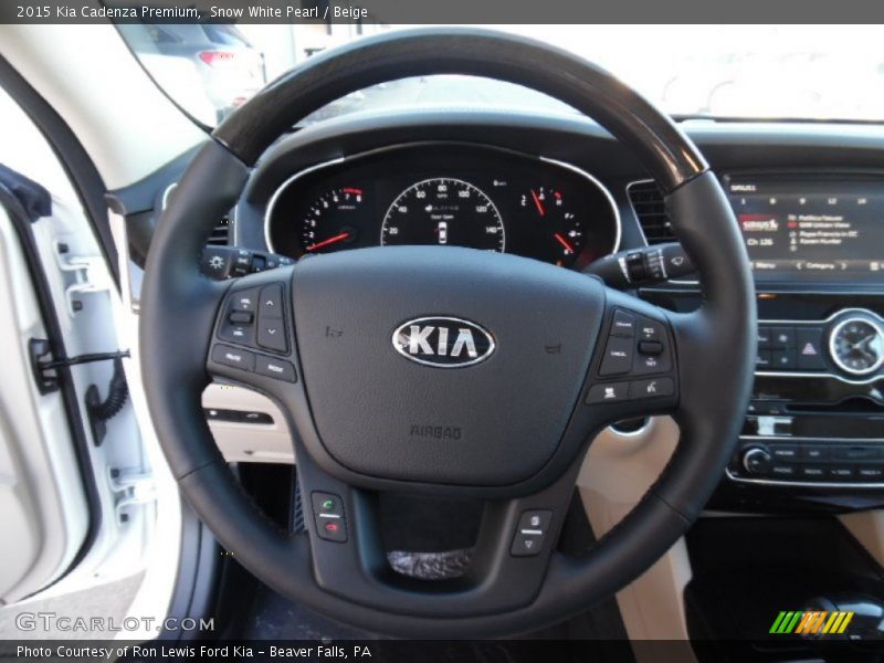  2015 Cadenza Premium Steering Wheel