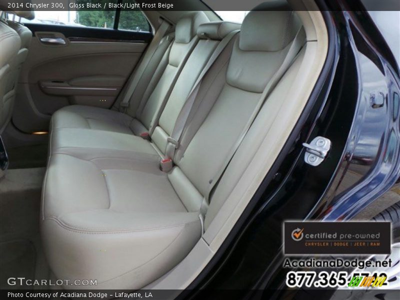 Gloss Black / Black/Light Frost Beige 2014 Chrysler 300