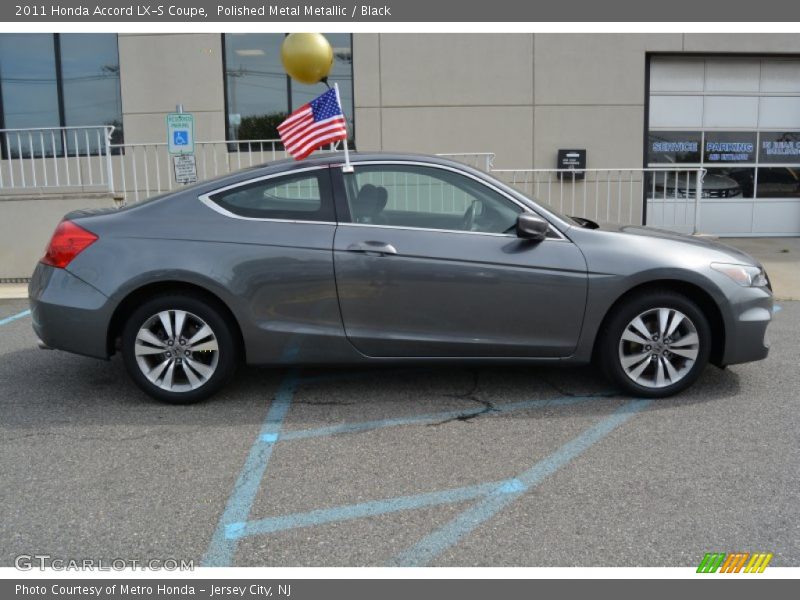 Polished Metal Metallic / Black 2011 Honda Accord LX-S Coupe