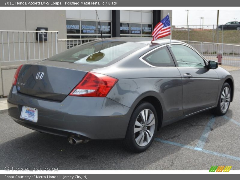Polished Metal Metallic / Black 2011 Honda Accord LX-S Coupe