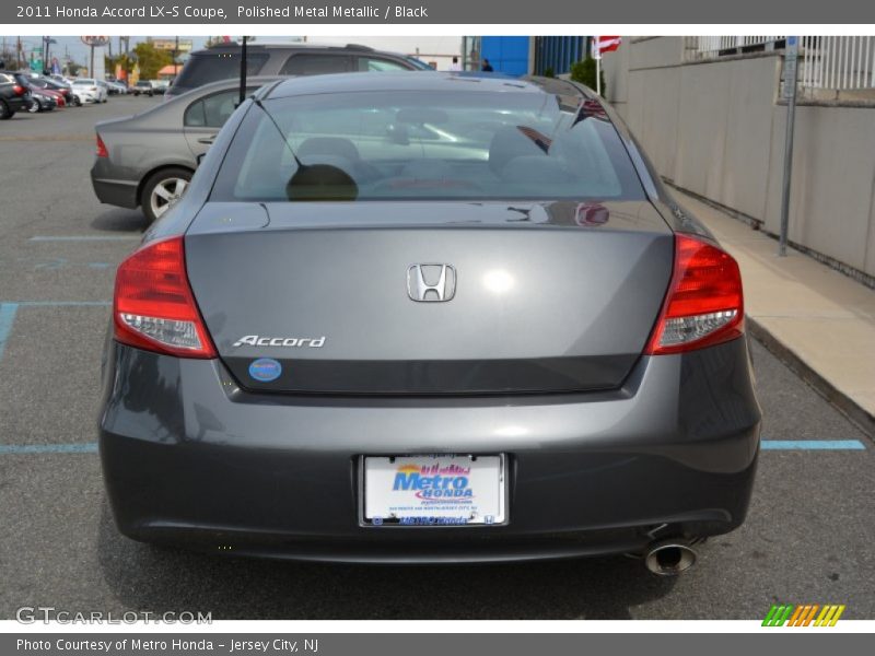 Polished Metal Metallic / Black 2011 Honda Accord LX-S Coupe