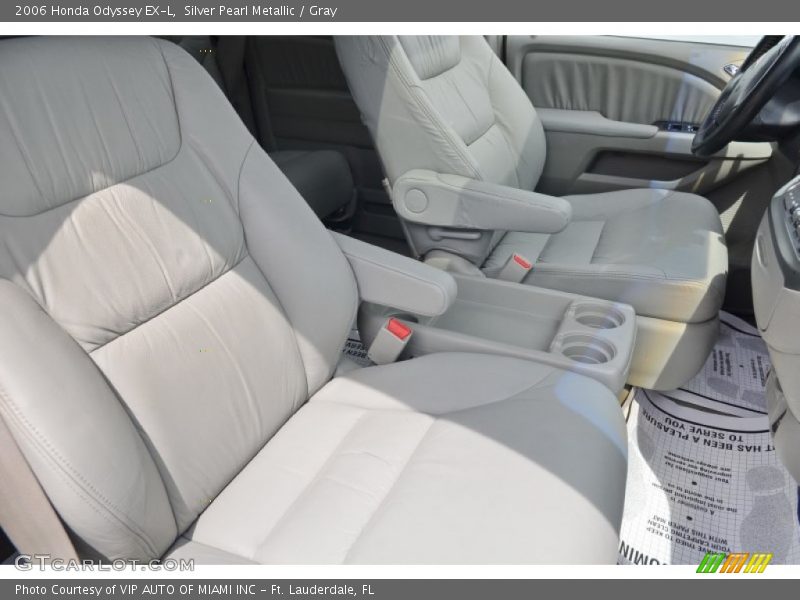 Silver Pearl Metallic / Gray 2006 Honda Odyssey EX-L