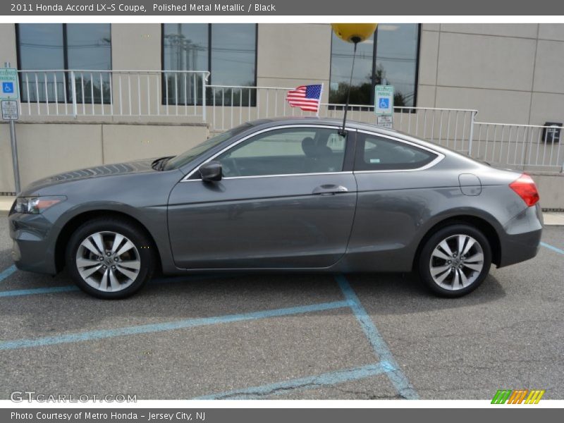 Polished Metal Metallic / Black 2011 Honda Accord LX-S Coupe