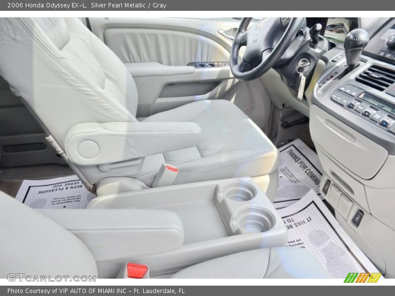 Silver Pearl Metallic / Gray 2006 Honda Odyssey EX-L