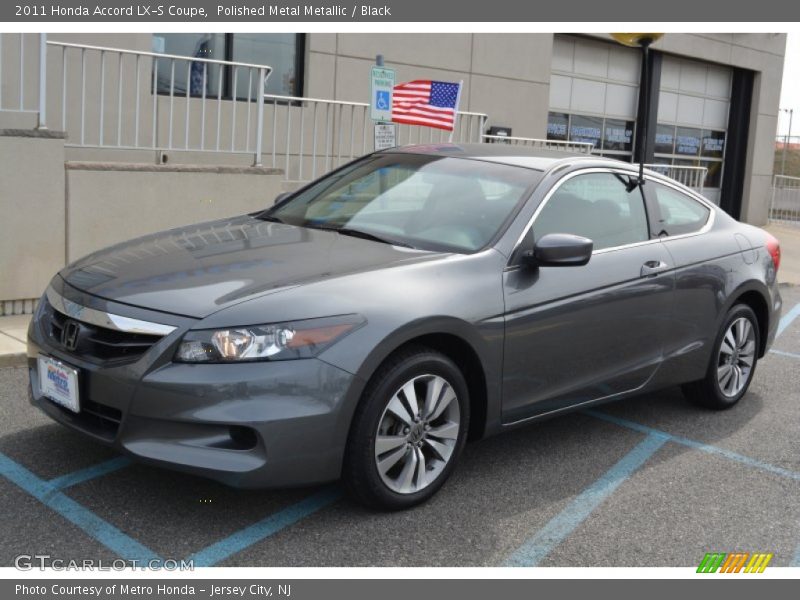 Polished Metal Metallic / Black 2011 Honda Accord LX-S Coupe