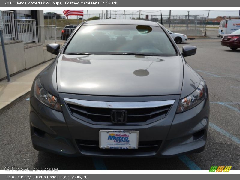 Polished Metal Metallic / Black 2011 Honda Accord LX-S Coupe