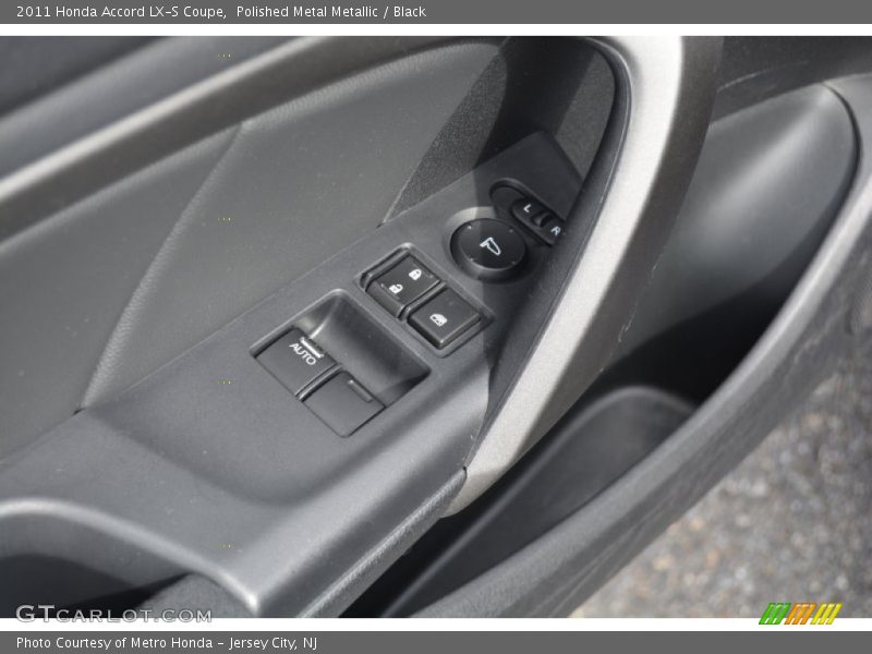 Polished Metal Metallic / Black 2011 Honda Accord LX-S Coupe
