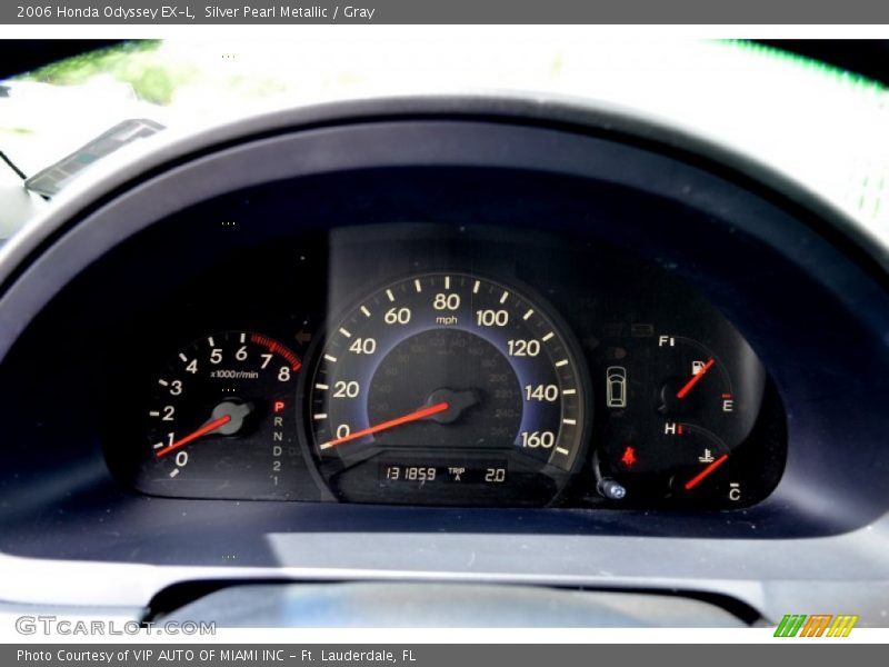 Silver Pearl Metallic / Gray 2006 Honda Odyssey EX-L