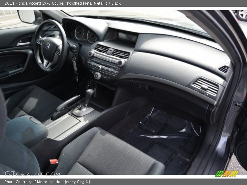 Polished Metal Metallic / Black 2011 Honda Accord LX-S Coupe